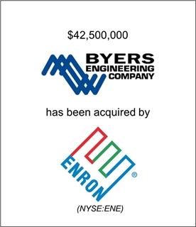 Byers Engineering Company Has Been Acquired