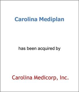 Carolina Mediplan Has Been Acquired