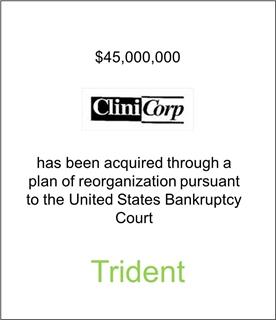 CliniCorp Has Been Acquired