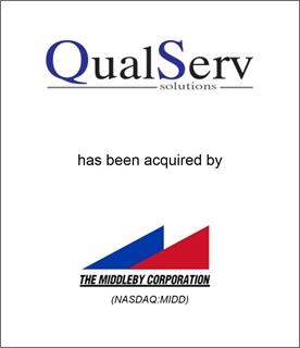 Genesis Capital Advises QualServ Solutions on Sale to The Middleby Corporation (NASDAQ: MIDD)