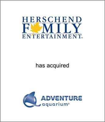 Herschend Family Entertainment Acquired Adventure Aquarium