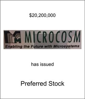 Microcosm Has Issued Preferred Stock