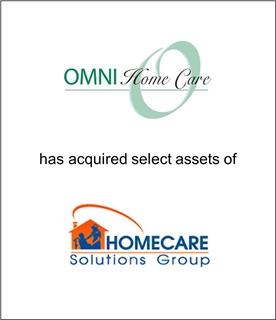 OMNI Home Care Acquires Certain Assets of Homecare Solutions Group