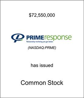 Prime Response Has Issued Common Stock