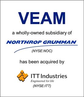 VEAM/TEC, a division of Northrop Grumman, Acquired by ITT Industries, Inc.