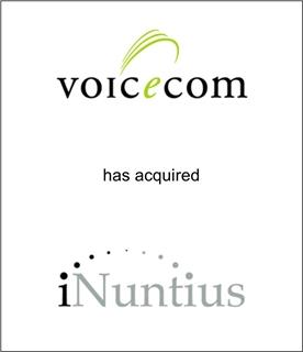 Voicecom Telecommunications, LLC Acquired iNuntius, Inc.