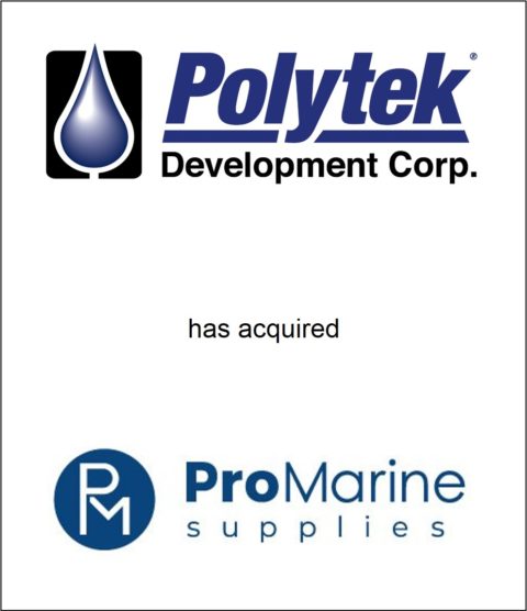 Genesis Capital Advises Polytek Development Corp. on its Acquisition of Pro Marine Supplies
