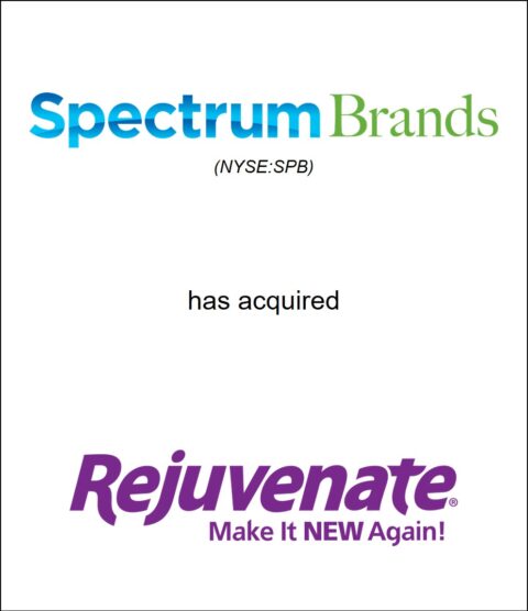 Genesis Capital Advises Spectrum Brands on its Acquisition of Rejuvenate®, a Leading Household Cleaning, Maintenance and Restoration Products Company