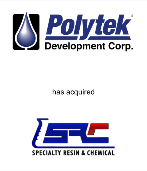 Genesis Capital Advises Polytek Development Corp. on its Acquisition of Specialty Resin & Chemical