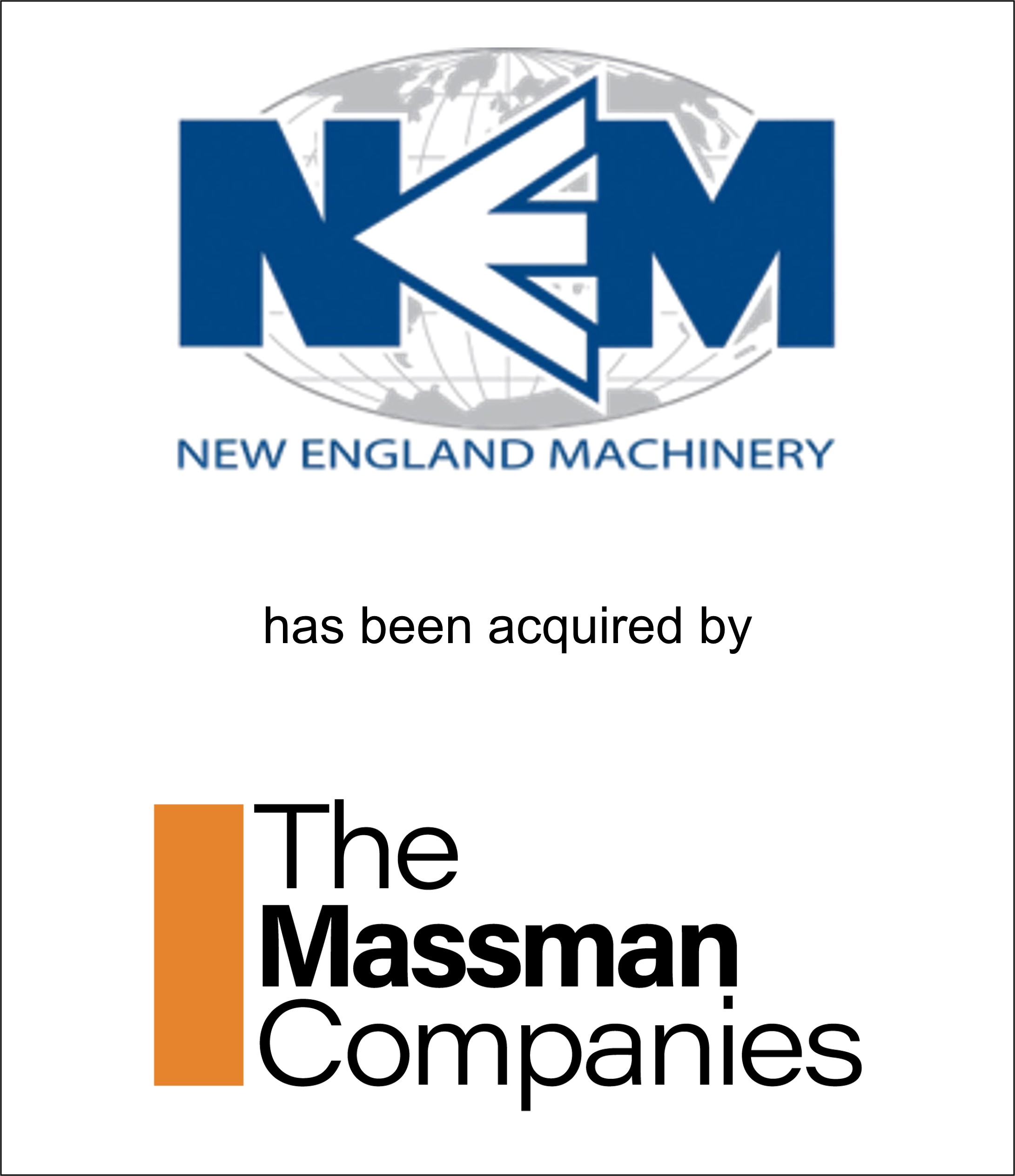 Genesis Capital Advises New England Machinery on its Sale to The Massman Companies